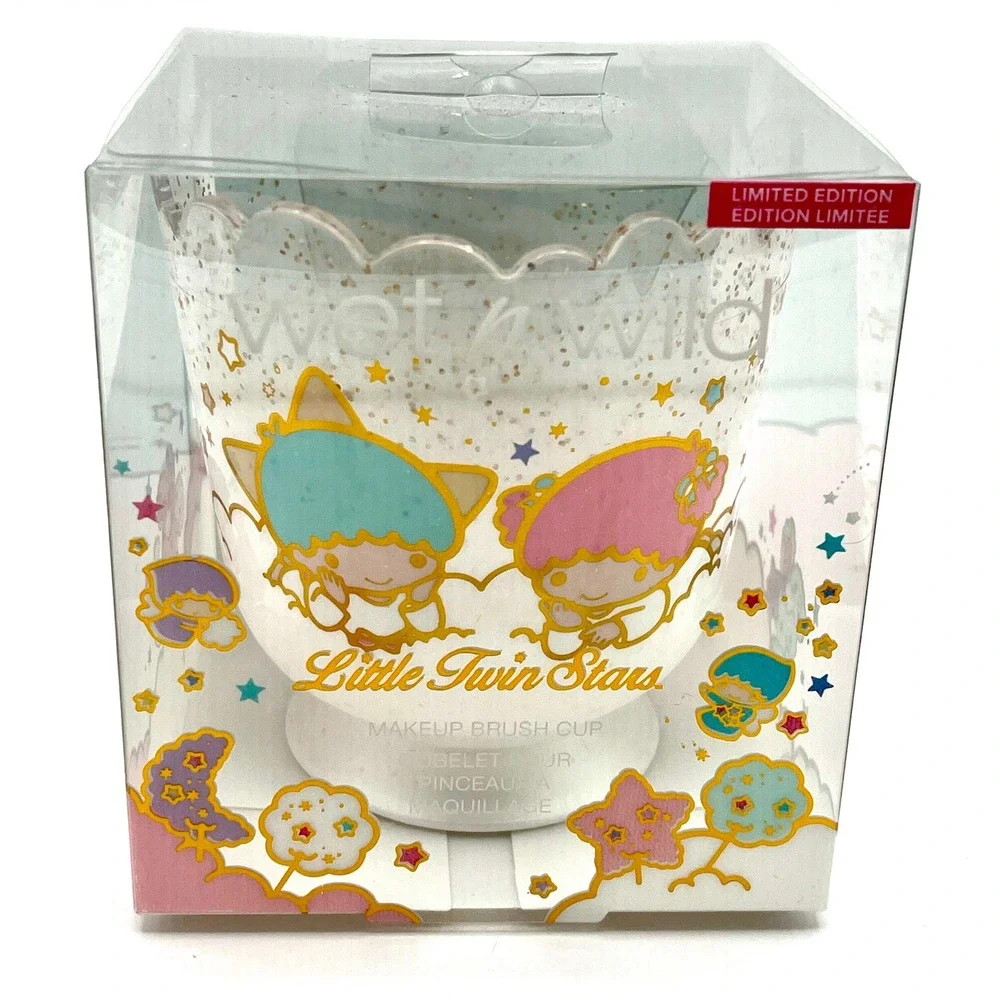 Wet n Wild Sanrio Little Twin Stars Makeup Brush Cup Holder Limited Edition NEW